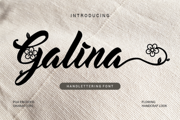 Galina Font Poster 1