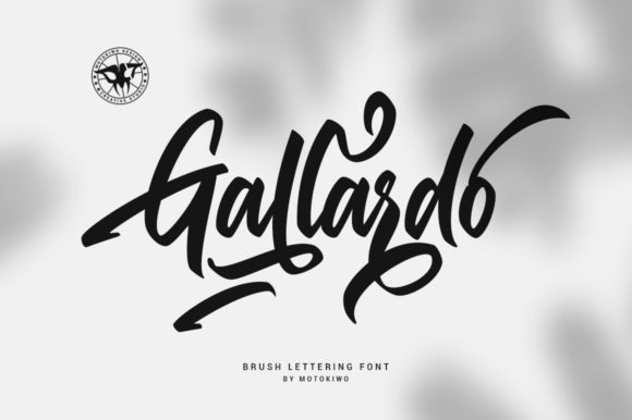 Gallardo Font Poster 1