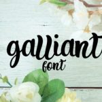 Galliant Font Poster 1