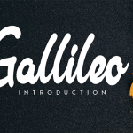 Gallileo Font Poster 1