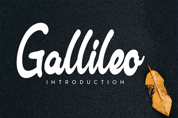 Gallileo Font Gallileo Font Poster 1