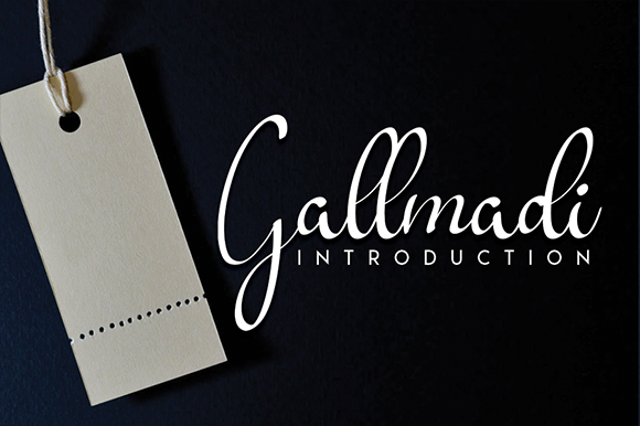 Gallmadi Font Poster 1