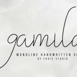 Gamila Font Poster 1