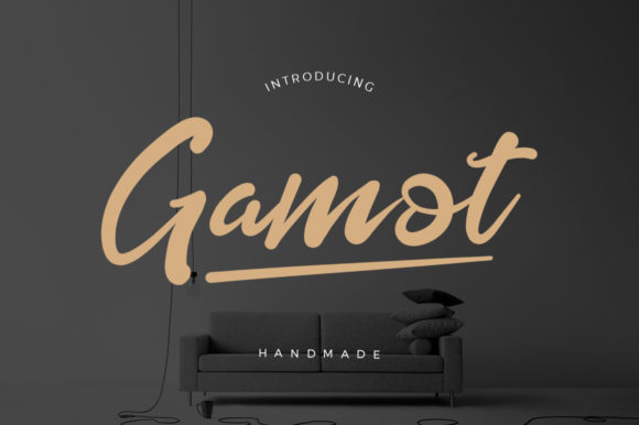 Gamot Font Poster 1