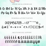 Gardenia Font Poster 10