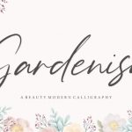 Gardenisa Font Poster 1