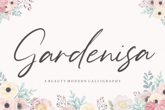Gardenisa Font Poster 1