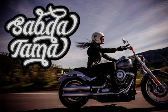 Garland Font Poster 3