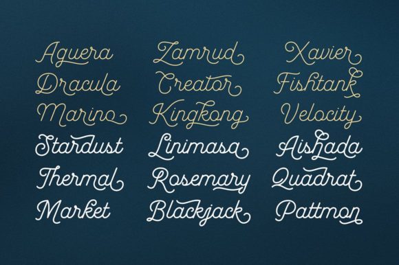 Garris Font Poster 2