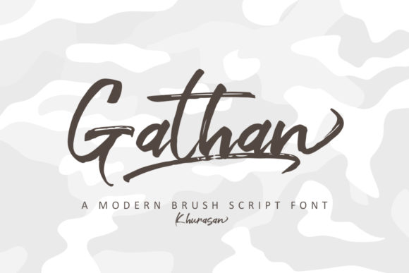 Gathan Font Poster 1