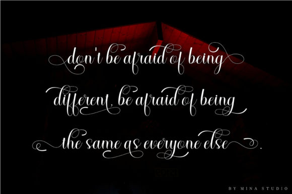 Gather Font Poster 6