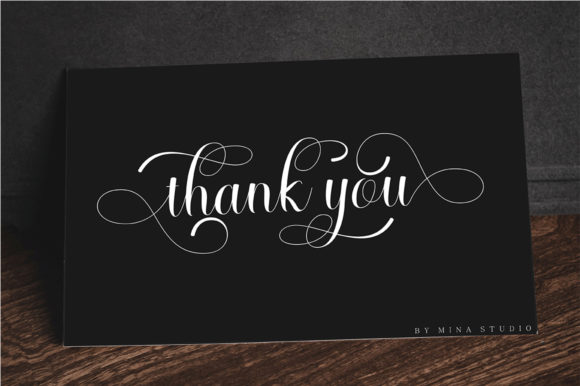 Gather Font Poster 9