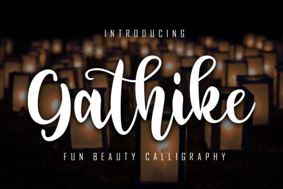 Gathike Font Poster 1