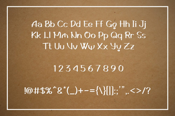Gedrick Font Poster 3