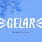 Gelar Font Poster 1