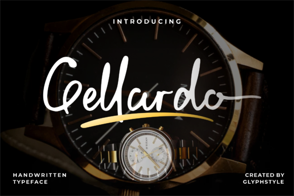 Gellardo Font Poster 1