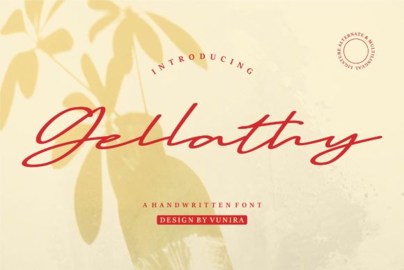 Gellathy Font