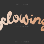 Gelowing Font Poster 1