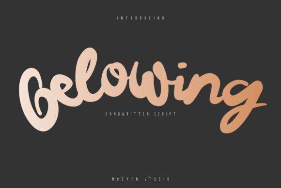 Gelowing Font