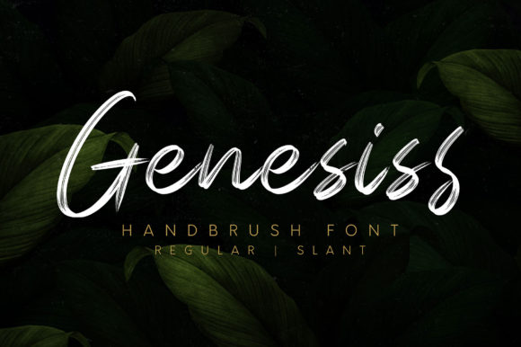 Genesiss Font Poster 1