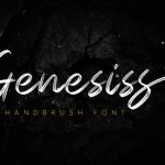 Genesiss Font Poster 12