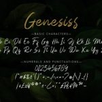 Genesiss Font Poster 10