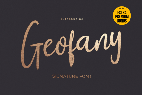 Geofany Font