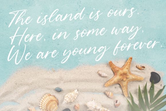 Geraldo Island Font Poster 2