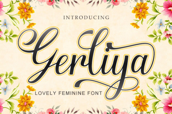 Gerliya Font Poster 1