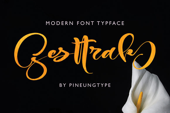 Gesttrak Font