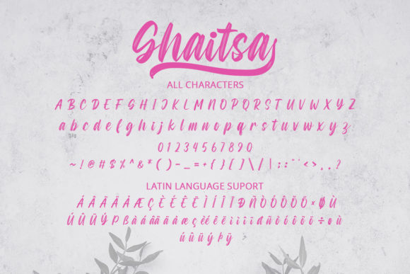 Ghaitsa Font Poster 2