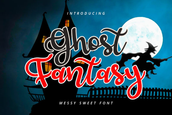 Ghost Fantasy Font Poster 1
