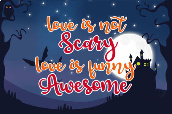 Ghost Fantasy Font Poster 3