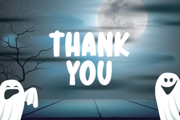 Ghoster Hunter Font Poster 6