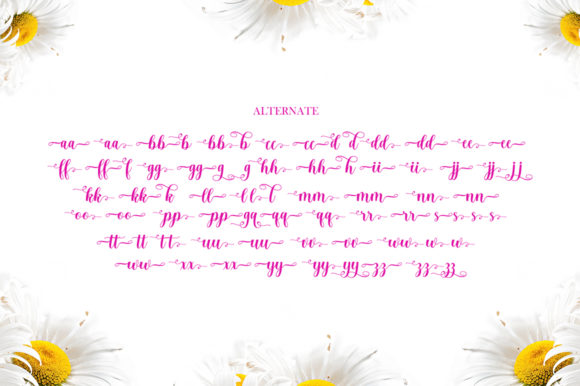 Gidget Font Poster 9