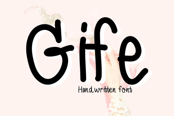 Gife Font Poster 1