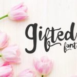 Gifted Font Poster 1