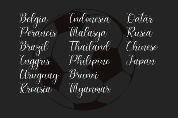 Gilbertho Font Poster 2