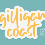 Gilligan Coast Font Poster 1