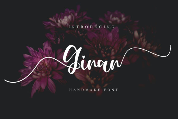 Ginan Font Poster 2