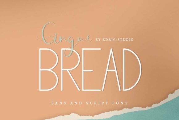 Gingar Bread Font Poster 2