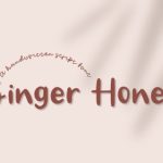 Ginger Honey Font Poster 2