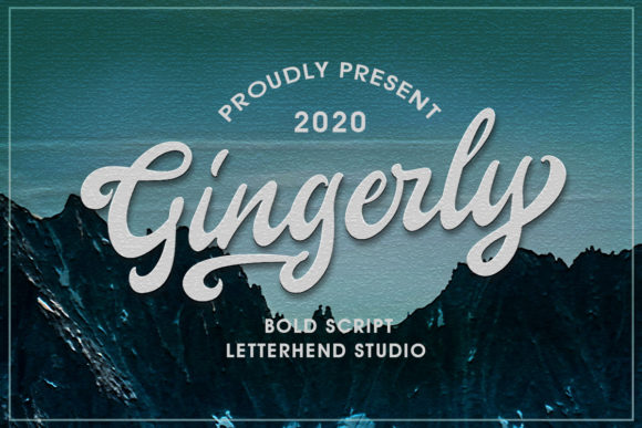 Gingerly Font Poster 1