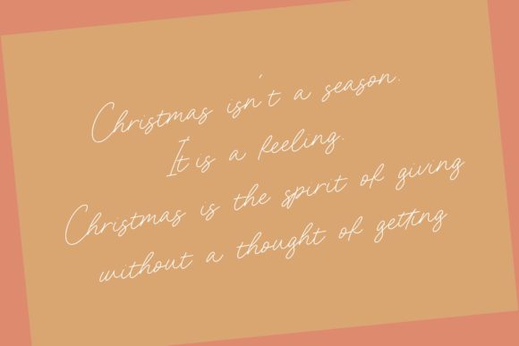 Gingle Snowland Font Poster 2