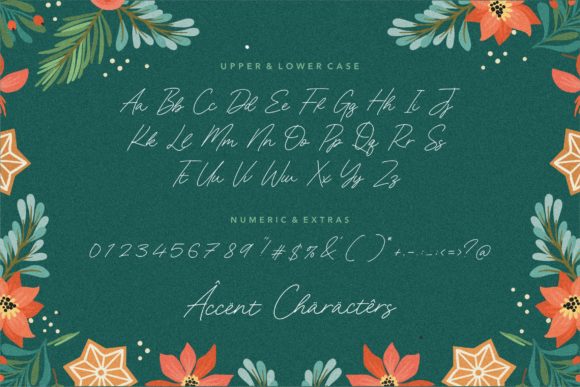 Gingle Snowland Font Poster 6