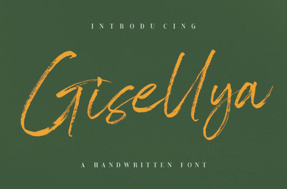 Gisellya Font Poster 1