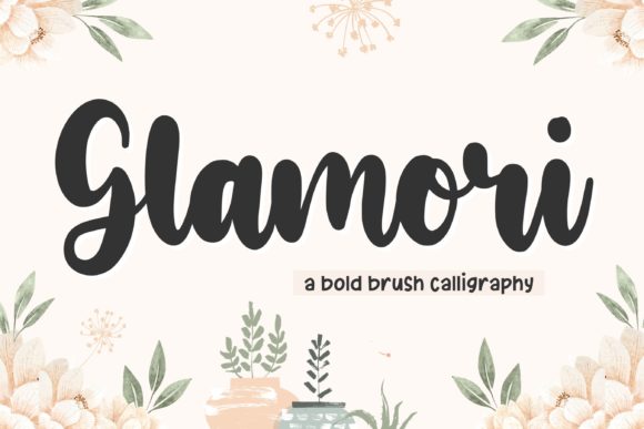 Glamori Font Poster 1