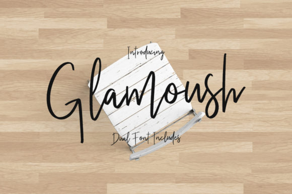 Glamoush Font Poster 1