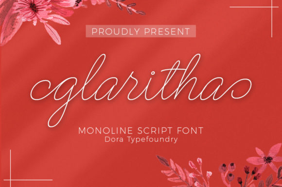 Glaritha Font Poster 1