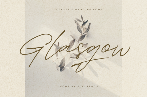 Glasgow Font